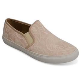 Tenisky Slip On 7063 růžové růžový 1