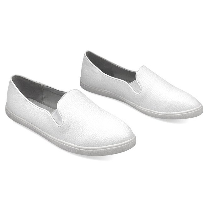 Tenisky Slip On A910 bílé bílý 1