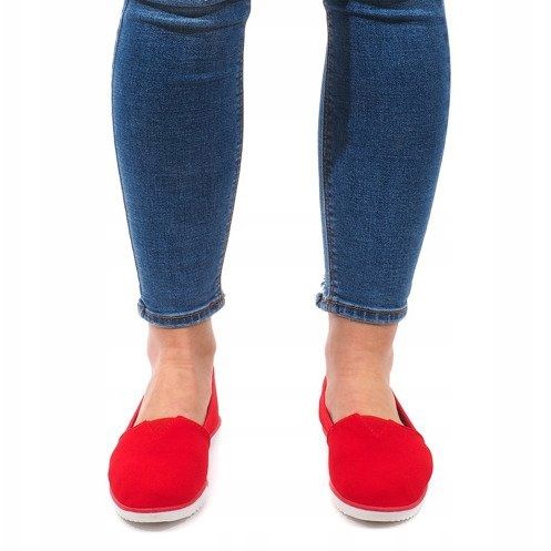 Lycra 8525 červené nazouvací tenisky červený 1