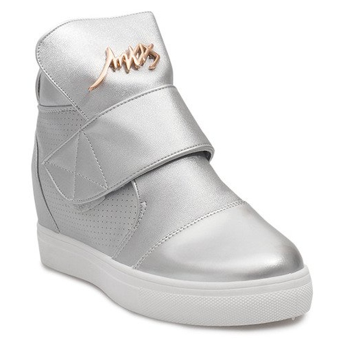 Vysoké tenisky 5322 Silver šedá 1