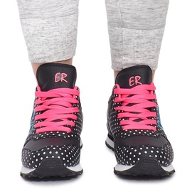 Sportovní tenisky B1573-1 černé černá vícebarevný 1