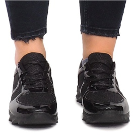 Sportovní tenisky B8890-3 černé černá 1