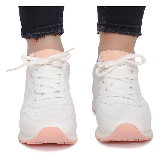 Sportovní tenisky H7220 bílé bílý 1 Sportovní tenisky H7220 bílé bílý 1