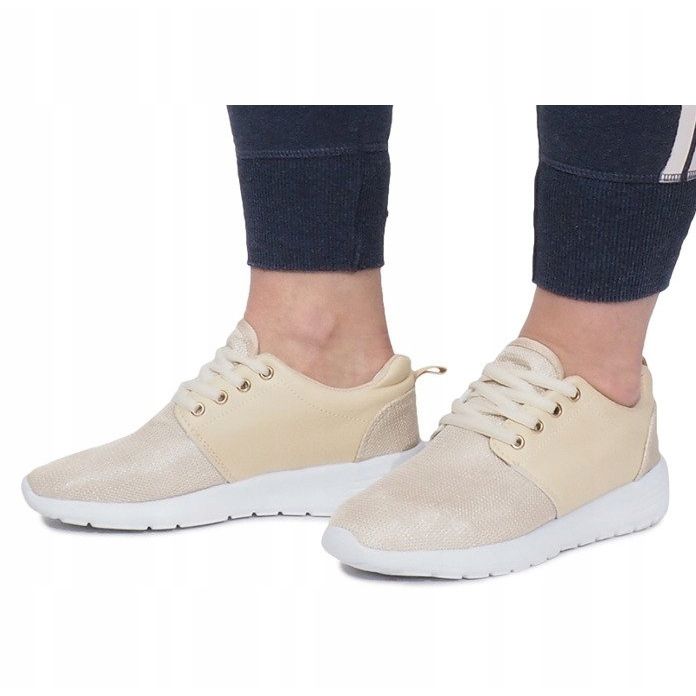 Zlaté sportovní tenisky zlatý 1