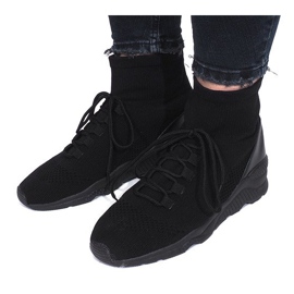 Černé sportovní boty Marthe černý 1