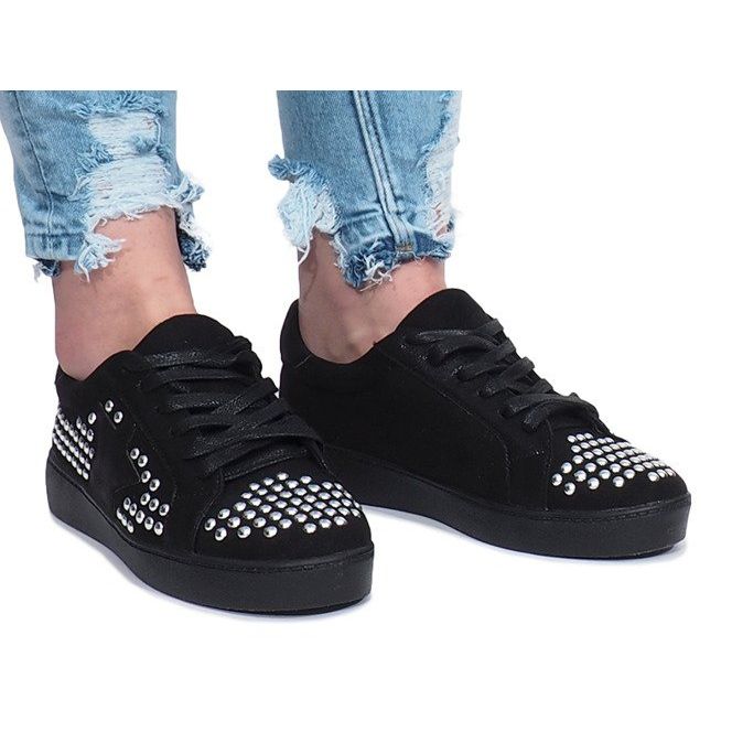 Černé tenisky od hvězd Angers černá 2