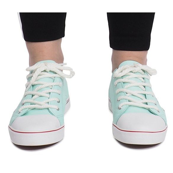 Lavso zelené prolamované tenisky zelená 1