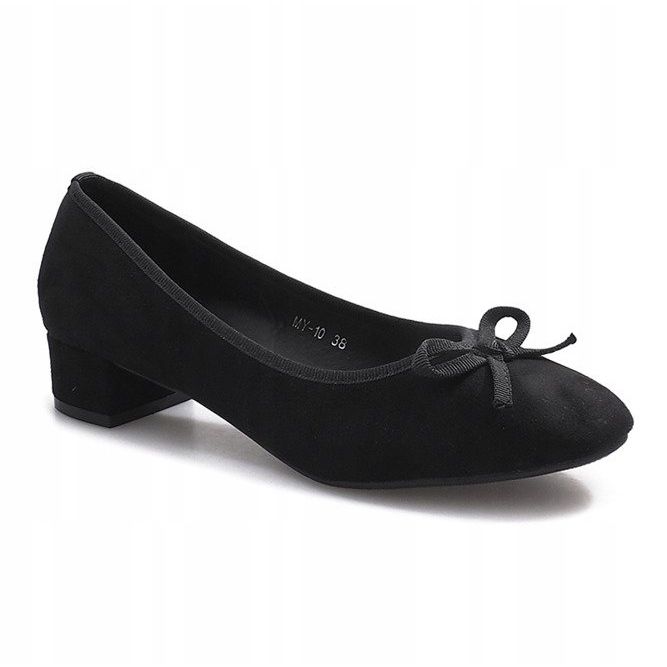 Černé lodičky na postu Espanola černá 1