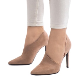 Růžové asymetrické podpatky C82A růžový 1 Růžové asymetrické podpatky C82A růžový 1