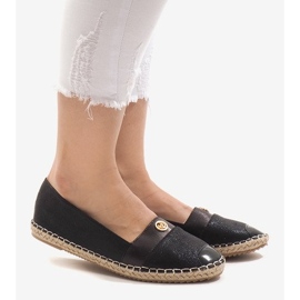 Černé espadrilky GFXWFD2 černá 1