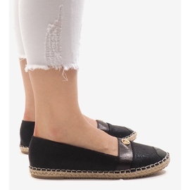 Černé espadrilky GFXWFD2 černá 3