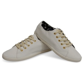 Látkové tenisky 605 bílé bílý 1