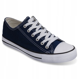 Vysoké tenisky 8223 Navy Blue námořnická modř 1