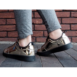 Zlaté tenisky Q45 zlatý 2