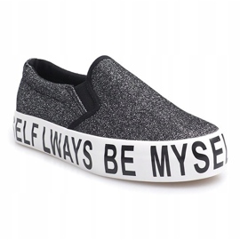 Nazouvací tenisky Slip On Brocade E22 černá černý 1