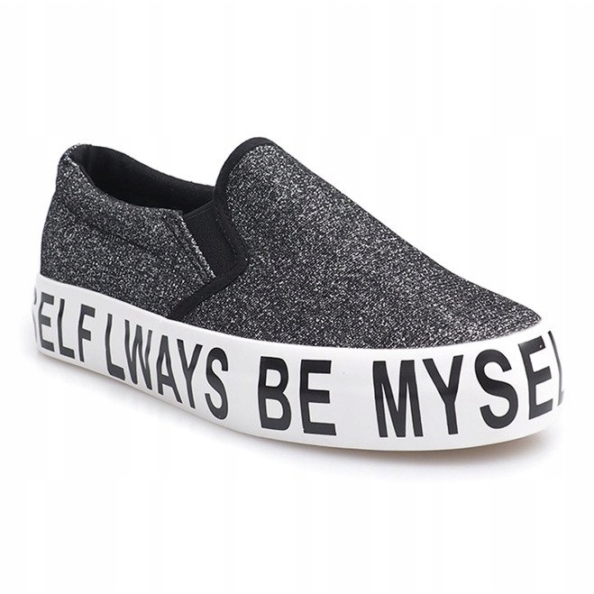 Nazouvací tenisky Slip On Brocade E22 černá černý 1