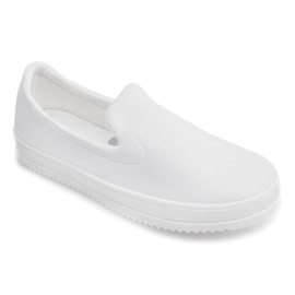 Tenisky Slip On M011 bílé bílý 1