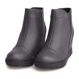 Klínové tenisky J0029A šedá 1