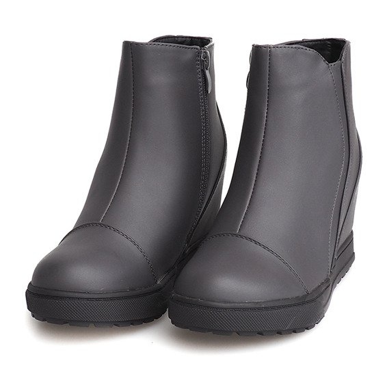 Klínové tenisky J0029A šedá 1