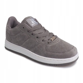 Semišové tenisky Air Force B780 Grey šedá žluť 1