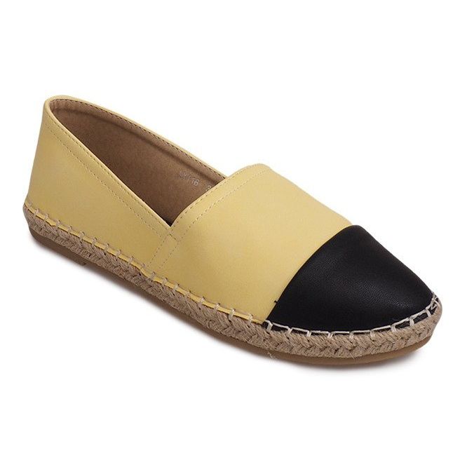 Tenisky Espadrilles LX116 žluté žlutá 2