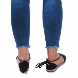 Sandály Espadrilles Ballerinas 6333 Black černý 1