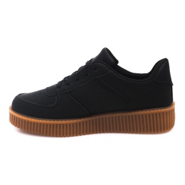 Boty Creepers na platformě B3136B-SP černé černý 1