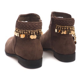 Semišové boty LL113 Khaki zelený 2