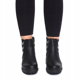 Motorizované boty se hřeby LL98 černé černý 2