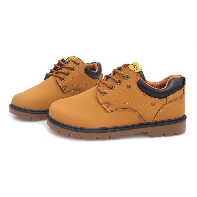 Klasické boty Brogues JX-20 Camel hnědý 2
