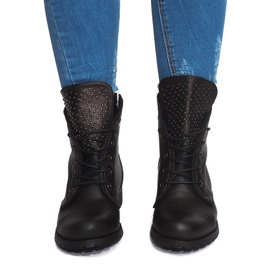 Exkluzivní boty JH180-090 černé černý 2