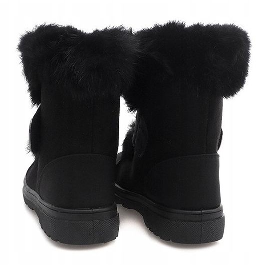 Teplé luky Timberki DD492-1 černé černá 1