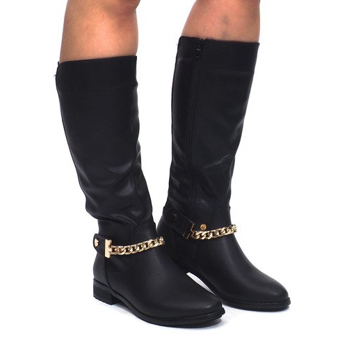 Boty Saszki Boots CD1402 Black černá 1