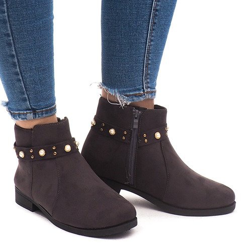 Teplé boty X-19 Grey šedá 1