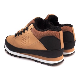 Teplé sněhové boty 9WCH-17001 žluté žlutá 1