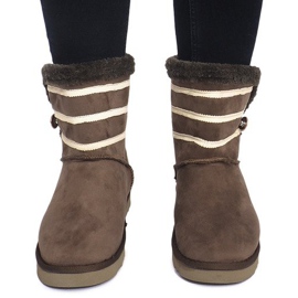 Černé kotníkové boty 89-67 Zelená 1