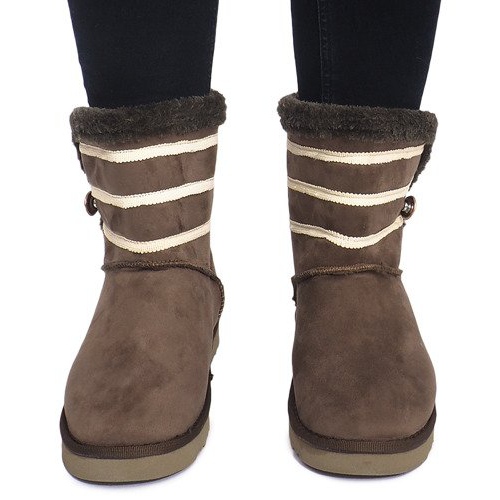 Černé kotníkové boty 89-67 Zelená 1