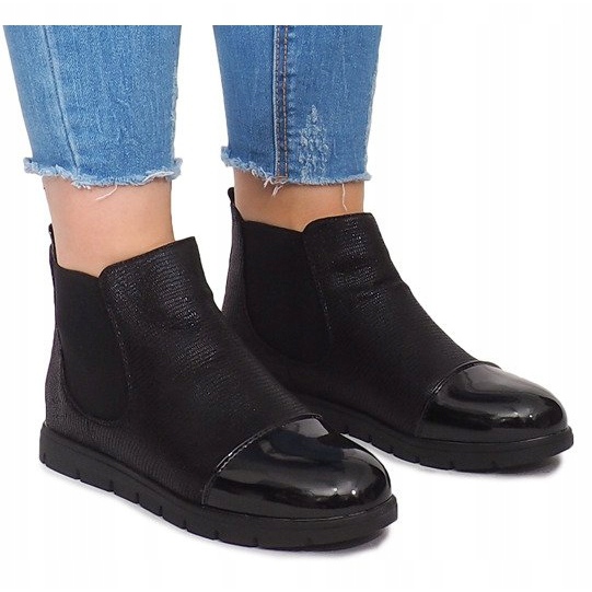 Sportovní boty T1713-1 černé černá 2