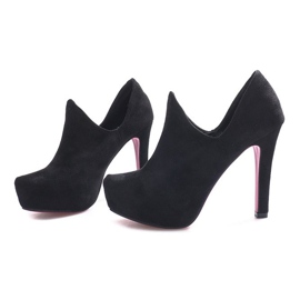 Černé kotníkové boty od Gisèle černý 2