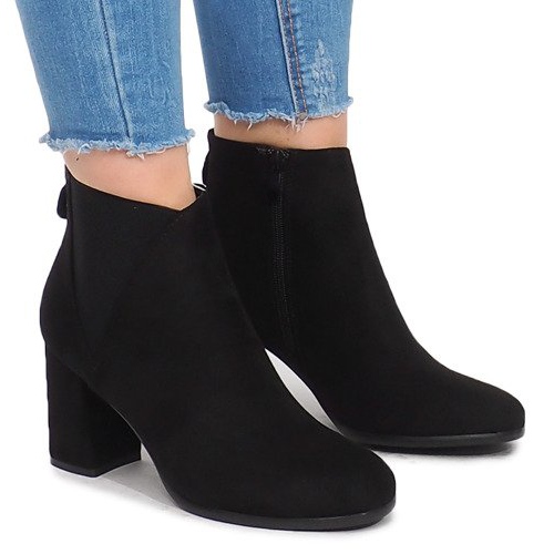 Eraser HQ-8A813-1 černé boty na sloupku černá 1