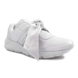 Šedé sportovní tenisky s mašlemi Laure šedá 1