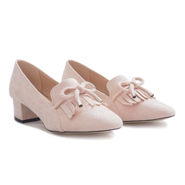 Růžové lodičky na pilíři srdce růžový 1 Růžové lodičky na pilíři srdce růžový 1