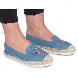 Espadrilky Blue Flaming Jeans modrý 1