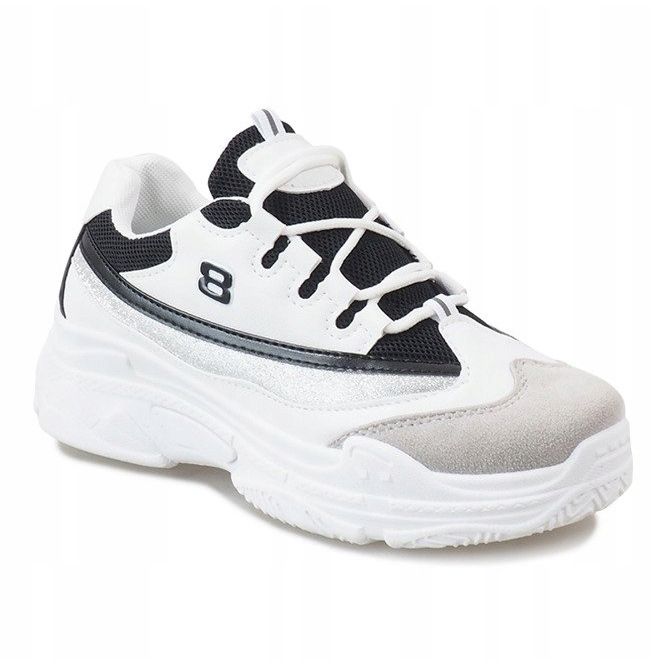 Bílé módní sportovní boty z roku 1803 bílý 1