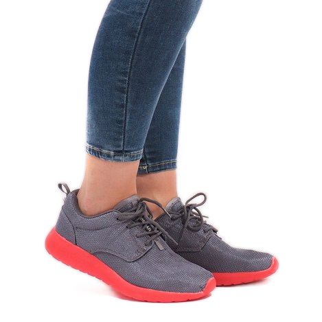 Šedé sportovní tenisky RS-82516-4W šedá 1