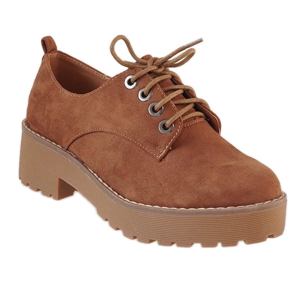 Velbloudí podpatky LL183 hnědý 1