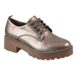 Hnědé vysoké podpatky 2017-7 hnědý 1