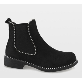 Černé zateplené boty HQ960 černá 2