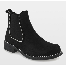 Černé zateplené boty HQ960 černá 1
