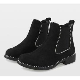 Černé zateplené boty HQ960 černá 5